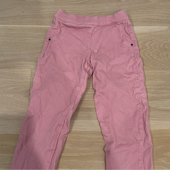 GUORDANO ITALIAN JUNIOR KIDS Sz 140 CM (10-11 years) PINK STRETCH SKINNY JEANS - Picture 3 of 8